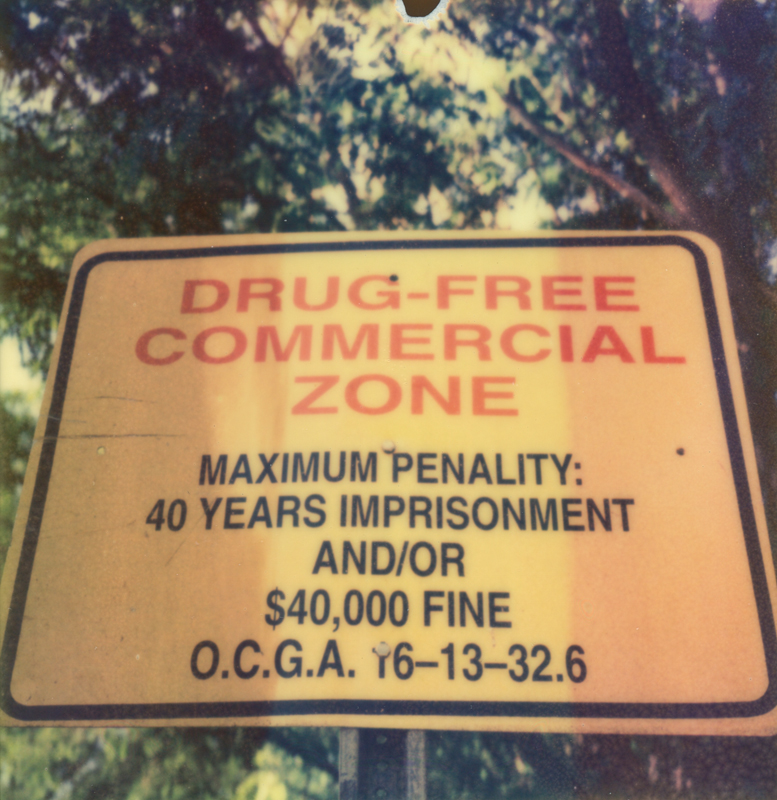 commercial free drug zone would be more accurate