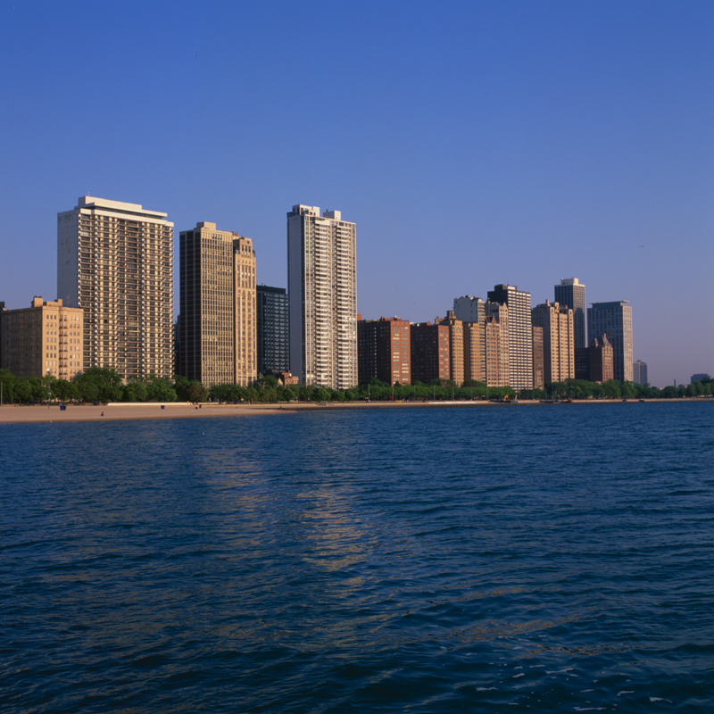 towers across the water two