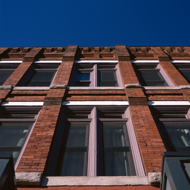 brick and sky