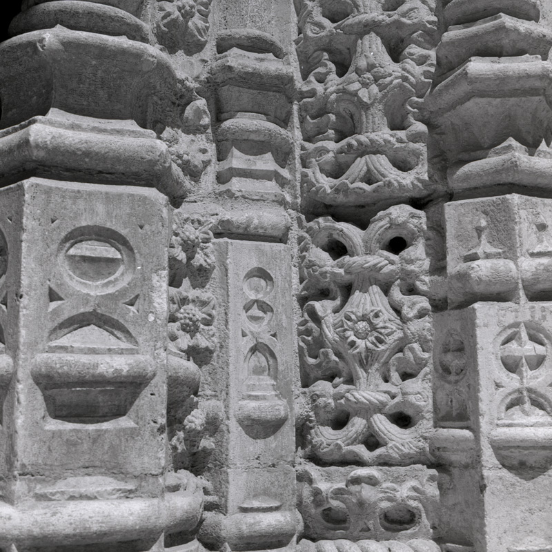 detailed stonework one