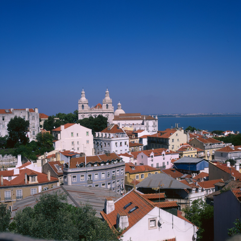 view from saint george's castle