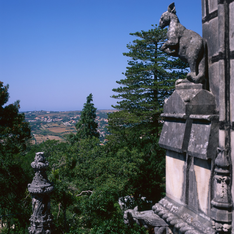 view from the regaleira castle