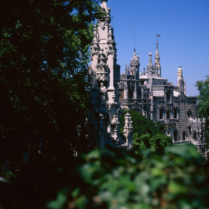 view of the regaleira castle two