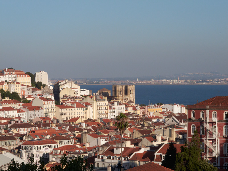 view from miradouro de são pedro de alcântara um