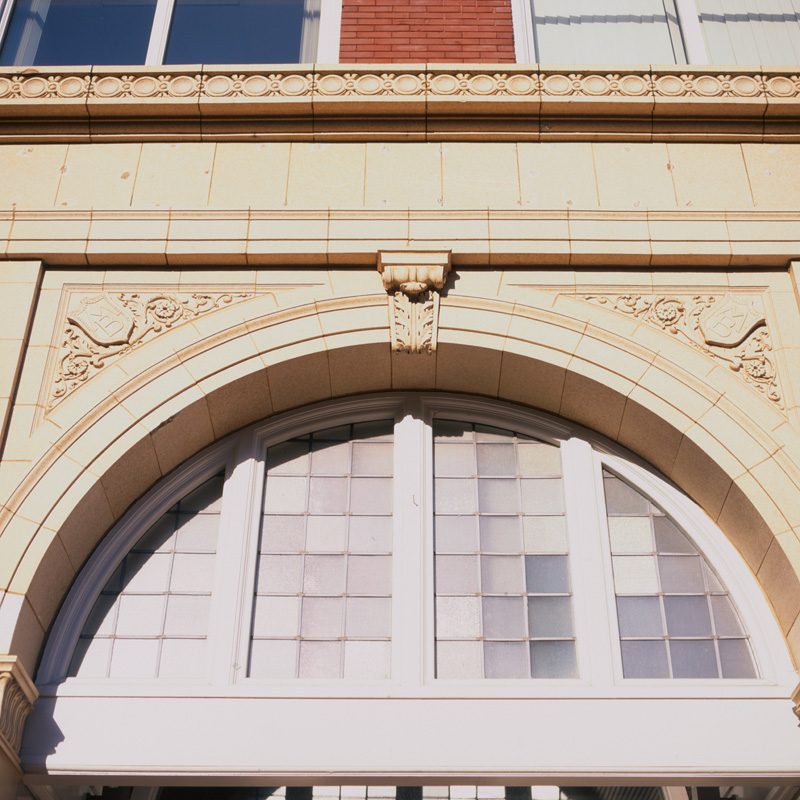 decorated arch