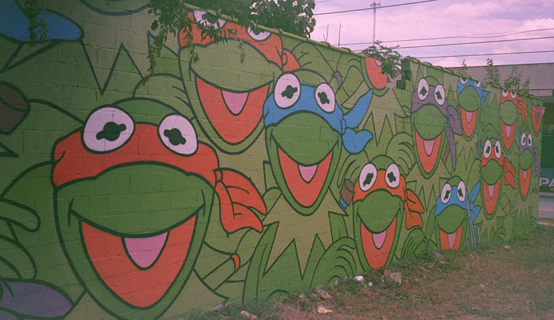 a colorful bale