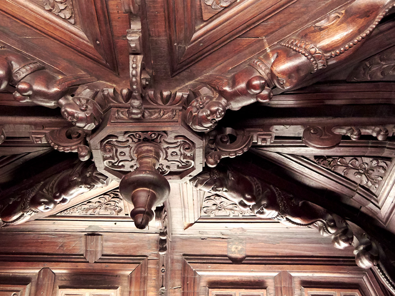 ornate ceiling