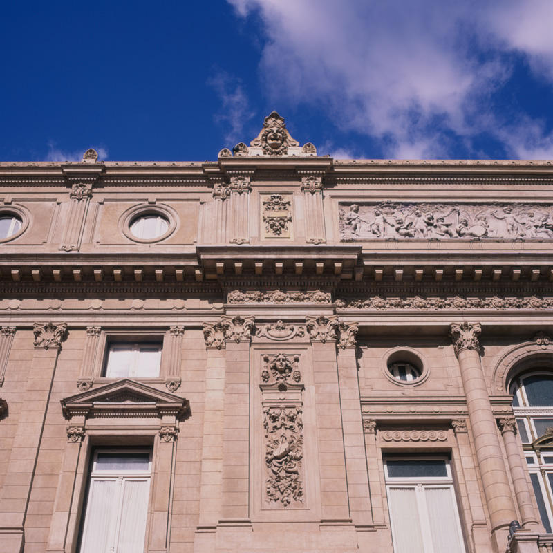 elaborate facade decorations one