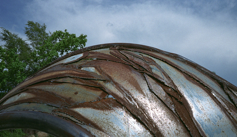 sacred spiral sunset viewing sculpture two