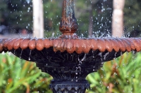 restored fountain