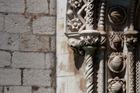 details on a doorway one
