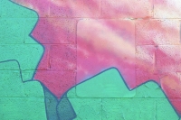 detail of a design on a wall